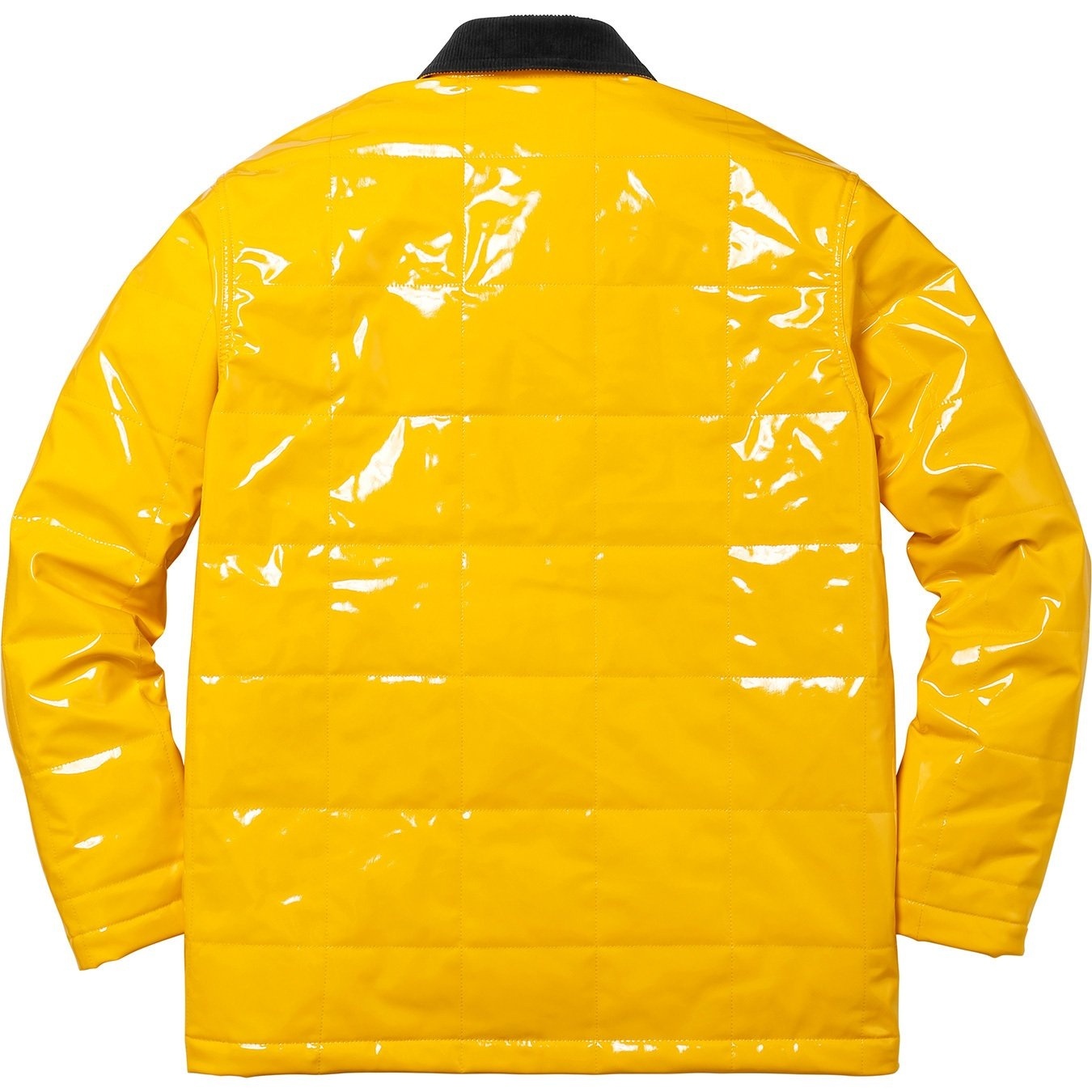 Quilted Patent Vinyl Work Jacket view 9